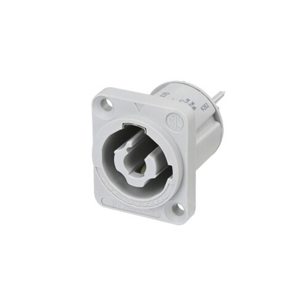 Main product image for Neutrik NAC3MPXXB powerCON 20A Male Receptacle Power Out Grey092-369